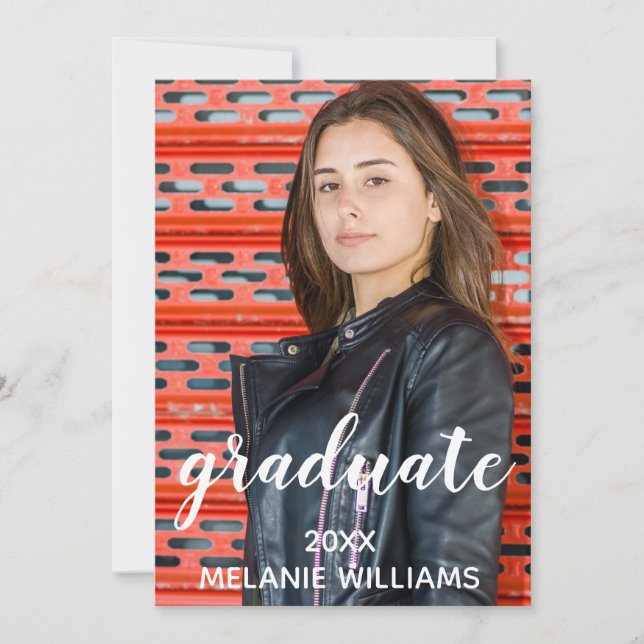 Convite de festa de formatura para personalizar (Frente)