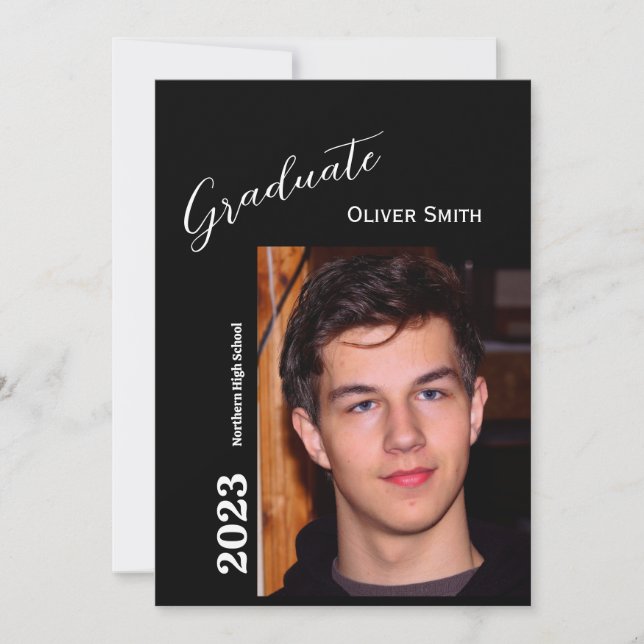 Convite de Festa de formatura Personalizado (Frente)