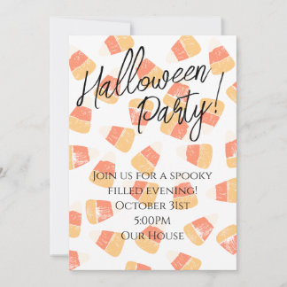 Convite de Festa de Halloween 