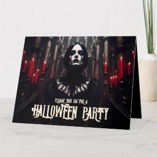 Convite de Festa de Halloween – Convite Sombrio Gó