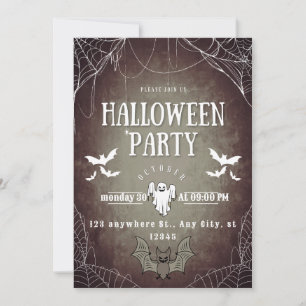 Convite de Festa de Halloween da Wicked Affair