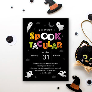 Convite de Festa de Halloween Spooktacular
