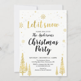 Convite de Festa de Natal / Férias