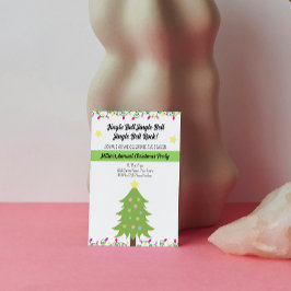Convite de Festa de Natal Festiva