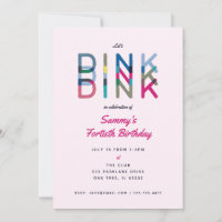 Convite de Festa de Pickleball Esportes Vamos Dink