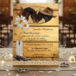 Convite de Festa de Pós-Casamento ou Fuga de Casal