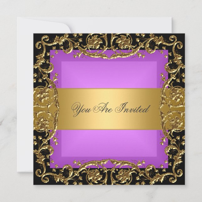 Convite de Festa de Qualquer Tipo (Frente)