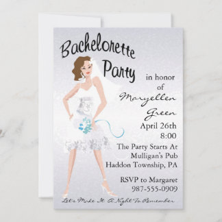 Convite de Festa de solteira