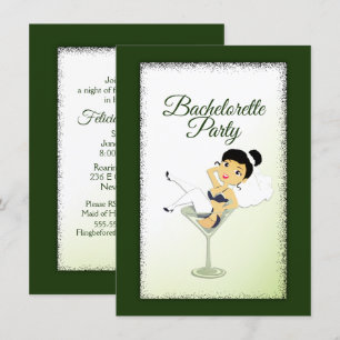 Convite de festa de solteira