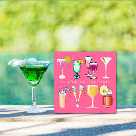 Convite de festa de solteira