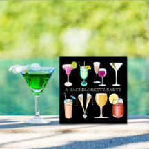 Convite de festa de solteira