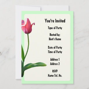 Convite de Festa - Design Tulipa