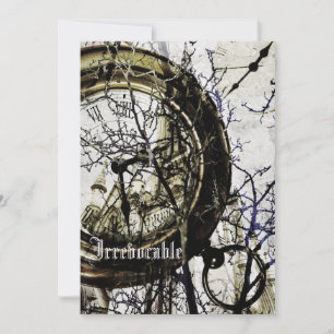 Convite de festa do Surreal Halloween