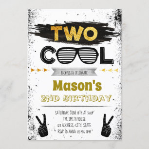 Convite de festa dois legal