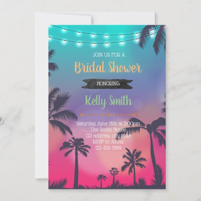 convite de festa em Havana (Frente)