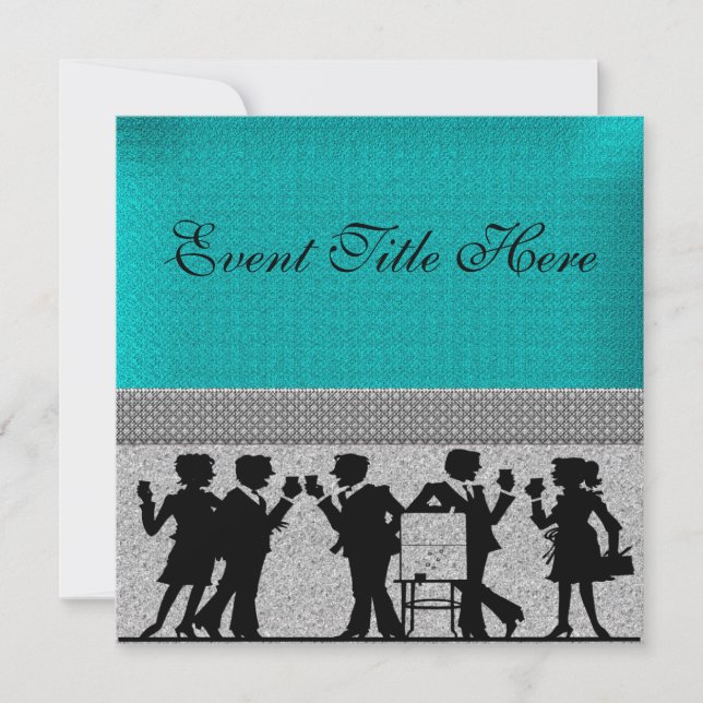 Convite de Festa Festiva Personalizado (Frente)