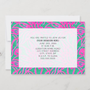 Convite de festa genérico para todos os fins Damas