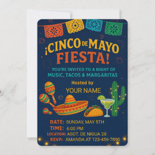 Convite de Festa – Modelo de Festa Editável