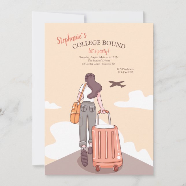 Convite de Festa para Moças Prestes a Ingressar na (Frente)