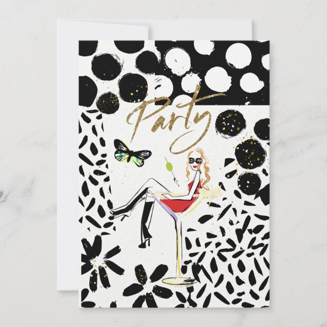 Convite de festas (Frente)