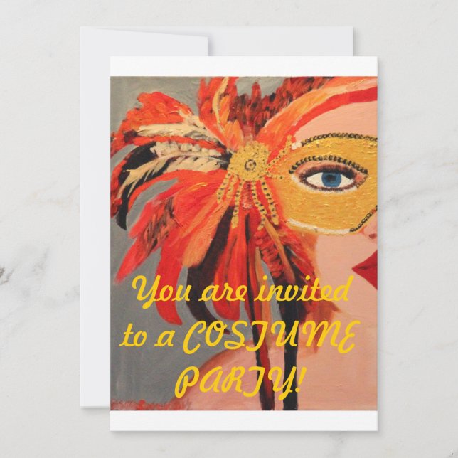 convite de festas (Frente)