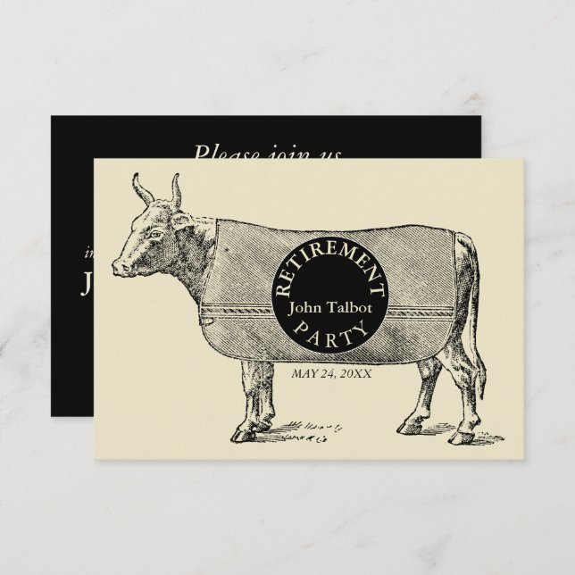 Convite de festas 1 de Baixa Cobertura em Aberto d (Frente/Verso)