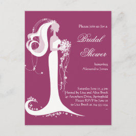 Convite de festas 3 Elegante Bride