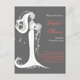 Convite de festas 6 Elegante Bride