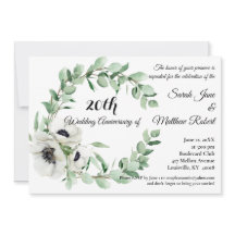 CONVITE DE FESTAS ANIVERSÁRIO DE 20 SIMPLES