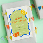 Convite de festas aniversário de 30 anos Mexicano<br><div class="desc">Você tem trinta anos,  sua dor nas costas...  talvez seja hora de dizer "ADIÓS 20s!" Evitando o partido mexicano comum? Temos você! Bold & bright,  este convite irá facilmente encontrar a marca para um uptempo,  com os tempos 30 fiesta!</div>