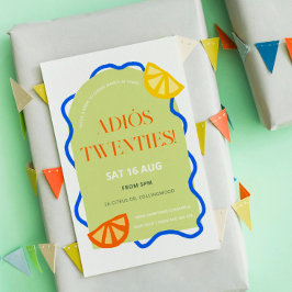 Convite de festas aniversário de 30 anos Mexicano