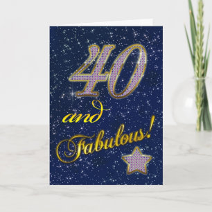 convite de festas aniversário de 40 anos
