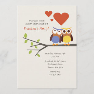 Convite de festas Apaixonado