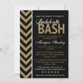 Convite de festas Bachelorette Bash
