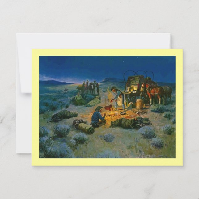 CONVITE DE FESTAS BARBECUE OCIDENTAL ~ EZ2 PERSONA (Frente)