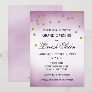 Convite de festas Bonito de Abertura em Grande Rox