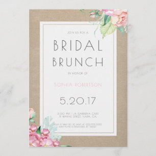 Convite de festas Bridal Brunch