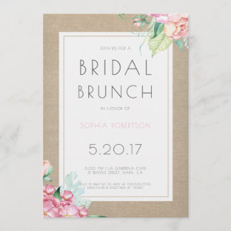 Convite de festas Bridal Brunch