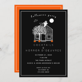 Convite de festas Cocktail de Halloween