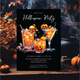 Convite de festas Cocktail de Halloween
