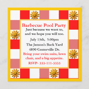 Convite de festas colorido do divertimento