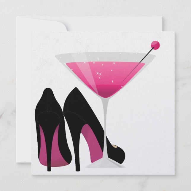 Convite de festas coquetel por SRF (Frente)