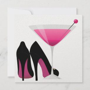 Convite de festas coquetel por SRF