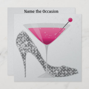 Convite de festas coquetel por SRF