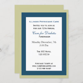 convite de festas corporativo clássico