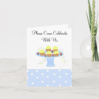 Convite de festas Cupcake