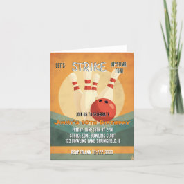 Convite de festas da Aniversário de criança da Bol