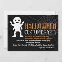 Convite de festas da mamãe de Halloween
