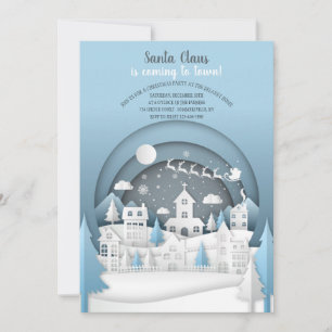 Convite de festas da vila de Natal