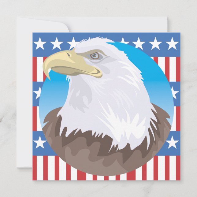 Convite de festas de 4 de julho (Frente)